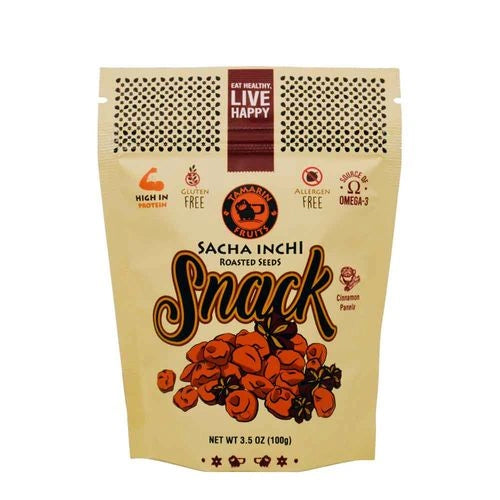 Amazonian Sacha Inchi Roasted Seed Cinnamon Panela x 454 gr